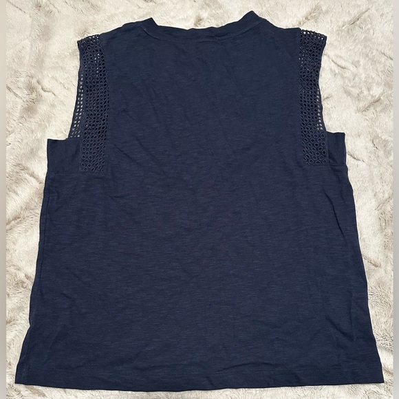 Evereve Penelope Eyelet Trim Tank - Picture 12 of 12